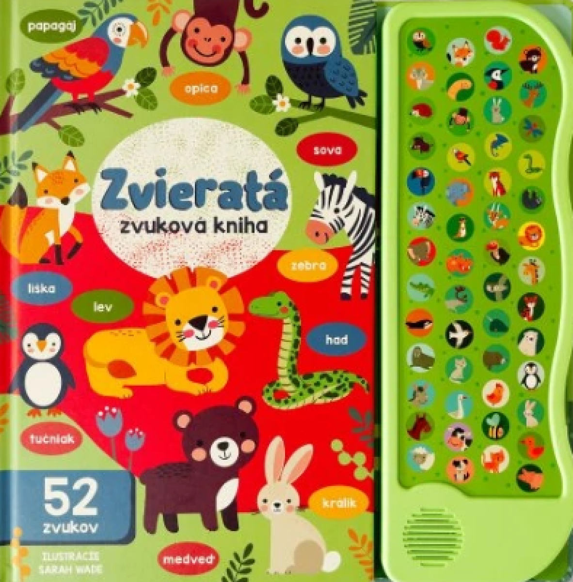 Zvieratá Zvuková kniha