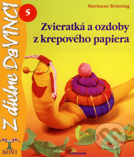 Zvieratká a ozdoby z krepového papiera