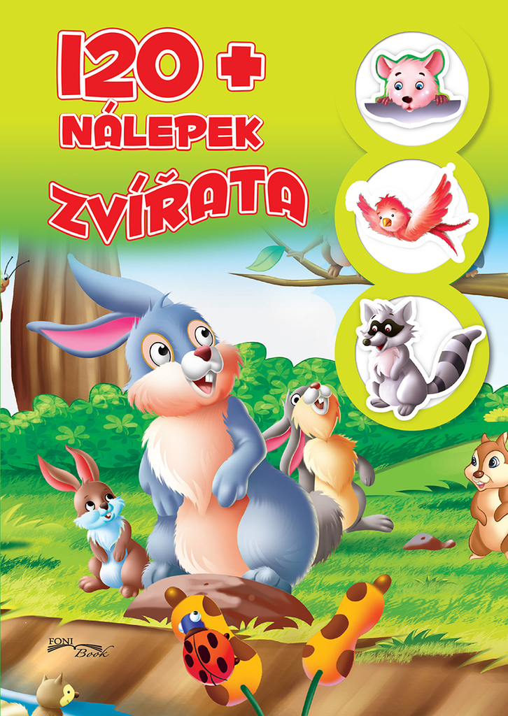 Zvířatá + 120 nálepek