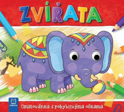 Zvířata (Omalovánka s pohyblivýma očkama)