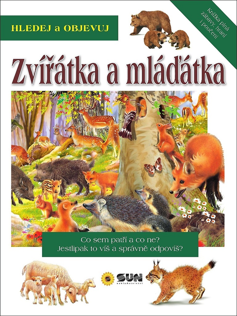 Zvířátka a mláďátka Hledej a objevuj