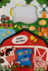 Zvířátka na statku (Kreslení plné zábavy s magnetickou kreslící tabulkou)