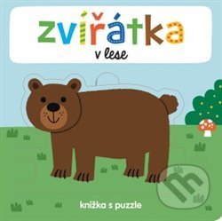 Zvířátka v lese (knížka s puzzle)