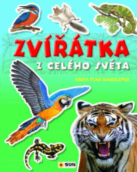 Zvířátka celého světa (kniha plná samolepek) - kniha z kategorie Básničky