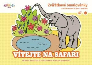 Zvířátkové omalovánky / Vítejte v safari
