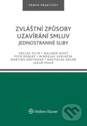 Zvláštní způsoby uzavírání smluv - Jednostranné sliby