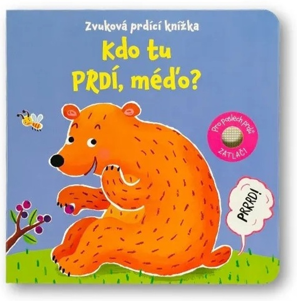 Zvuková prdící knížka Kdo tu prdí, méďo?