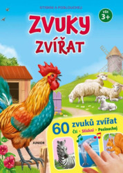 Zvuky zvířat + 60 zvuků zvířat (Stiskni a poslouchej) - kniha z kategorie Naučné knihy